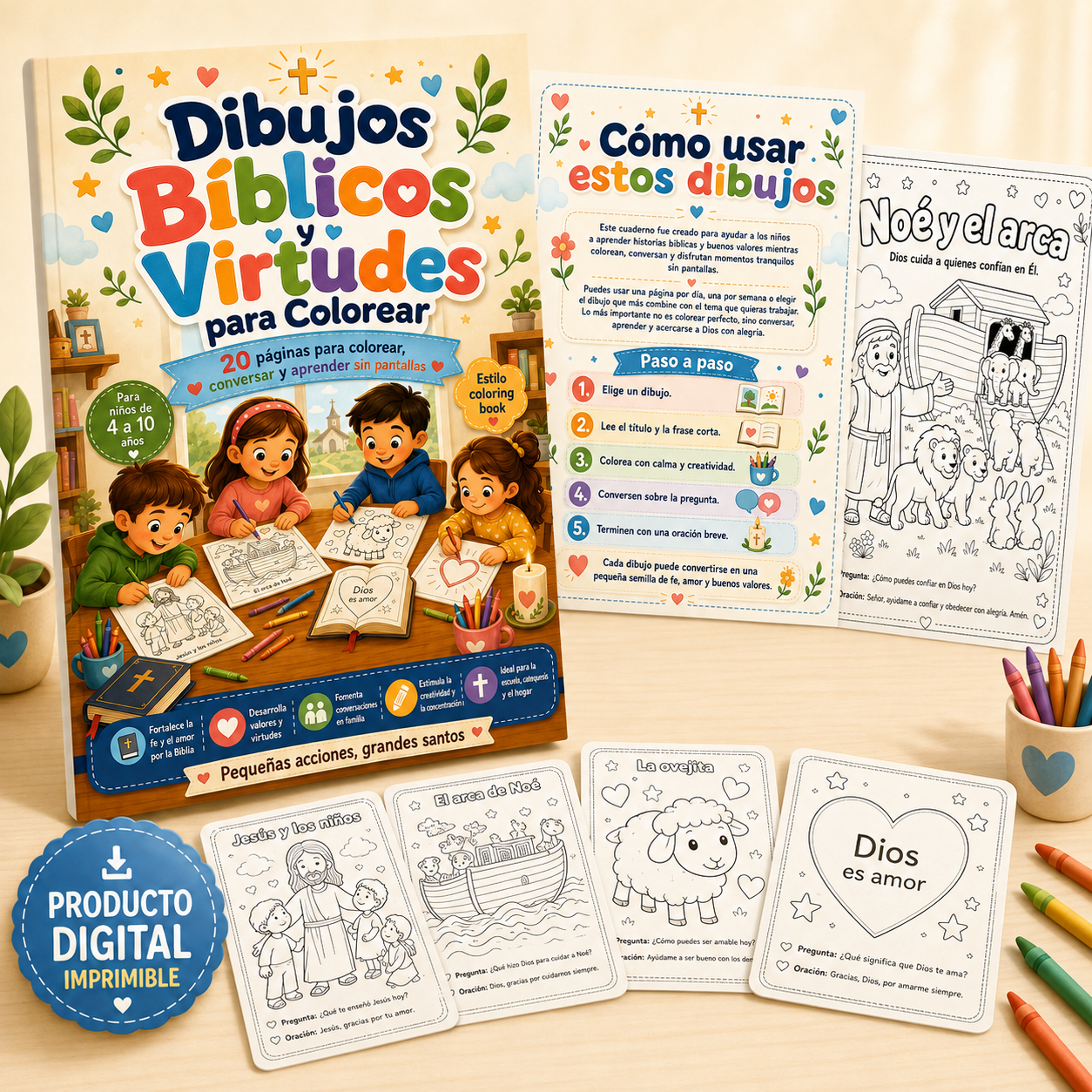 Módulo 2: 20 Dibujos para Colorear