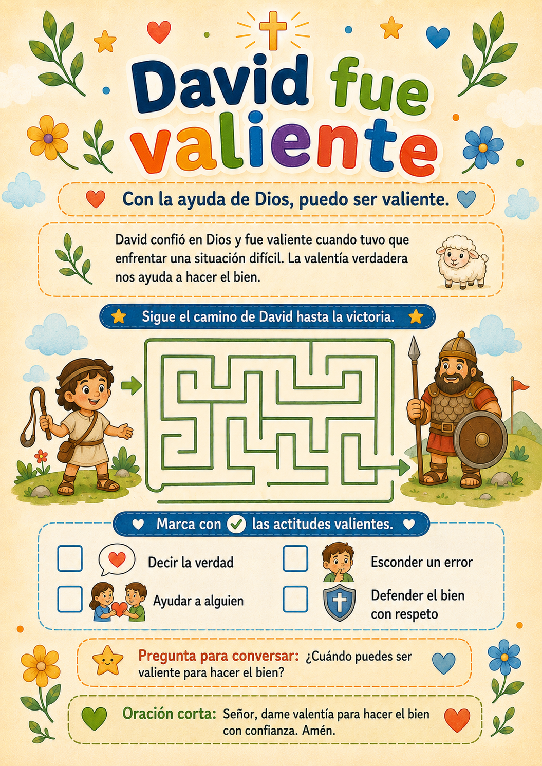 Muestra Real: David y la Valentía